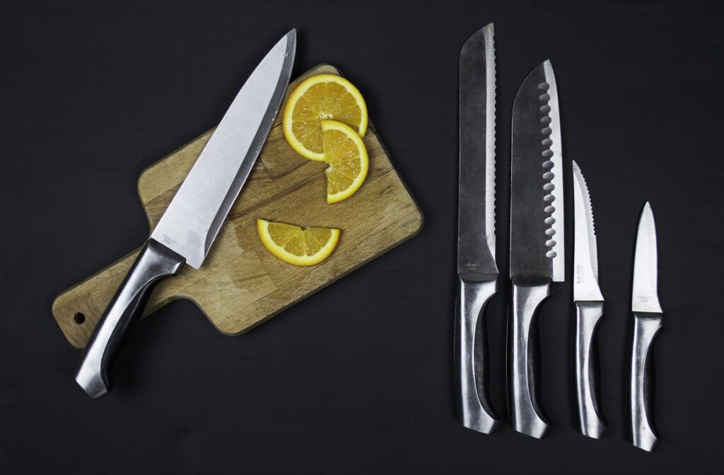 Knife Photos for recipes At Door Blog
